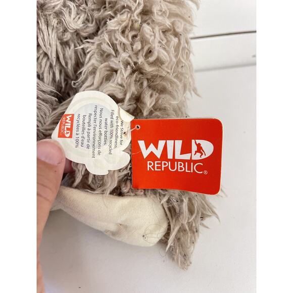Wild Republic THREE TOED SLOTH 12" Plush Cuddlekins Stuffed Animal Toy - Picture 4 of 6